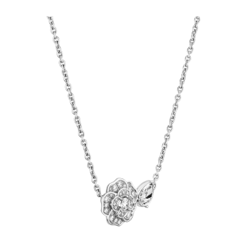 Camelia Precieux Necklace White Gold - J11362 | CHANEL