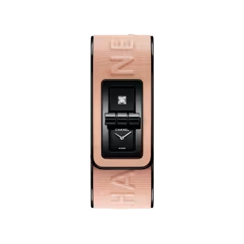 CODE COCO BLUSH WATCH - Steel & Calfskin - H10282 | CHANEL