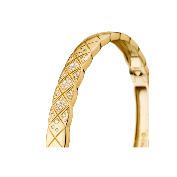 Coco Crush Bracelet Yellow Gold & Diamond - J11140 | CHANEL