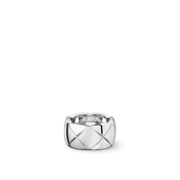 Coco Crush Ring White Gold - J10573 | CHANEL